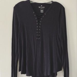American eagle long sleeve soft & sexy